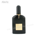 3.4FL. Oz Glory Shaped Black Colour Coating Man Glass Perfume Bottle