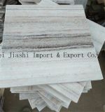 Cheap Crystal White Wood Vein Marble for Flooring Designs