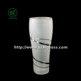 Clear Double Wall Glass Bottle Bysgs (7*7*17.6)