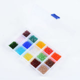 Ls Box DIY Crystal Glass Beads Jewelry Making Findings Spacer Loose Beads