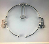 Bangle with Three Open and Close Locks