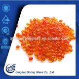 Orange Glass Beads