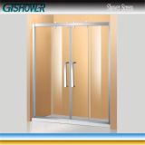 Stainless Steel Frame 1600 Large Majestic Shower Screen (BP0242)