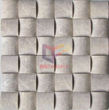 Curve Shape Face Polished Marble Mosaic (CFS937)