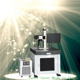 3W UV Fiber Laser Marking/ Engraving/Carving Machine for Glass