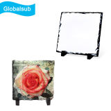 Blank Coated Sublimated Stone Photo Slate with Stand