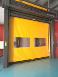 Sew Motorized PVC Rapid Rolling Shutter Auto Recovery High Speed Door