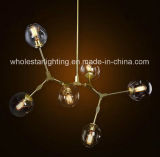 Modern Glass Chandelier Lamp (WHG-180)