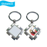 Souvenir Dye Sublimation Metal Blanks Keyring