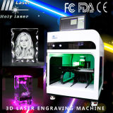 2017 Equipment Now 2D 3D Photo Machine Laser Engraver Machine Laser Engraving Inside for Crystal/Glass Machine