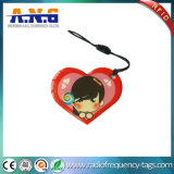 Irregular Shape RFID Epoxy Card with Hole Punch and Lanyard