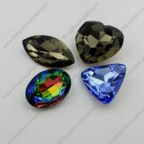 Wholesale Machine Cut Crystal Element Stones with Foiled Back