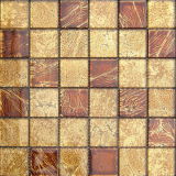 Building Maritial Gold Foil Glass Mosaic (VMW3152)