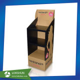 Customized CD DVD Cardboard Advertising Display Stand