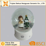 Manufacturer High Quality Resin Fairy Snow Globe