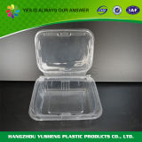 Crystal Clear Hinged Lid Plastic Food Containers