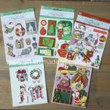 Customize 3D Dimensional Scrapbook Handmade Paper Stickers Christmas 3D Stickers