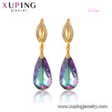 Xuping Butterfly Drop Tassels Earrings Crystals From Swarovski