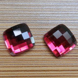 Square Flat Bottom Glass Beads for Jewelry