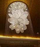 Phine Luxurious Ceiling Lamp with Crystal for Hotel and Restaurant