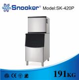 Snooker Model Sk-420p 191kg/24h Productivity Commerical Use Vertical Type Ice Maker, Ice Making Machine, Ice Cube Machine