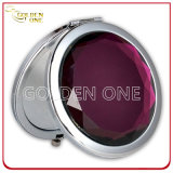 Wholesale Cheap Crystal Folding Round Metal Makeup Mirror