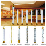 Modern Fashion Stair Handrail Crystal Railing Column Railing