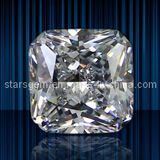 Square Shape Octagon Cut Cubic Zirconia