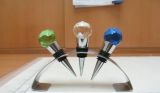 Set Glass Wine Bottle Stopper Bar Use