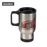 Newst Design Metal Mug with Lids B4QC2-N