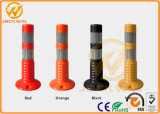 Waterproof Reflective Orange 45cm Roadtraffic Warning Post