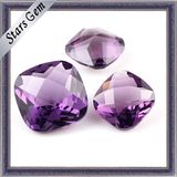 Violet Cushion Cubic Zirconia Stones