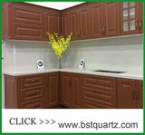 6131 Bianco Drift Quartz Stone Kitchen Counter Top