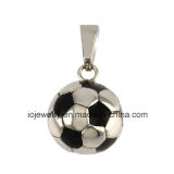 Sports Jewelry Enamel Football Charm for Necklace