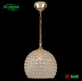 Popular Crystal Pendant Lighting Write Lamp/Lighting (D-9466/1)