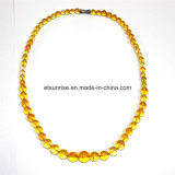 Semi Precious Stone Crystal Cintrine Necklace