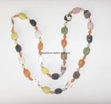 Fashion Crystal Beaded Jewelry Fashion Jewellery Necklace (ESB01344)