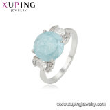 15387 Xuping Fashionsea Star Shaped Ring with Rhodium Plated