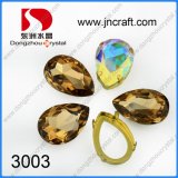 20*30mm Delicate Cut Crystal Fancy Stone with Claw for Wholesale