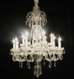 Chrome Finish Clear Crystal Chandelier with Ce and UL Certificate