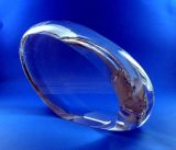 Oval Crystal Paperweight