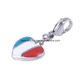 Customizable Enamel Country Flag Charm