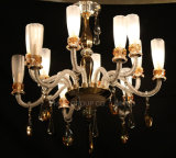 Fixtured Crystal Pentant Light with High Quality for Indoor Use