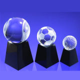 Football Soccer Golf Sports Crystal Trophy Crystal Award