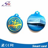 13.56MHz Classic 1K Crystal Material Epoxy RFID Keyfob for Gym Club