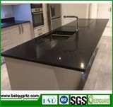 Hot Sale Crystal Stone Sparkling Black Quartz Countertops