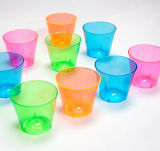 Hard Plastic 1oz Shot Glasses, Assorted Neon