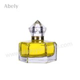 Royal Glass Perfume Bottle with Crystal Pump Sprayer