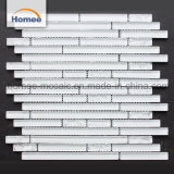 Hot Sale White Crystal Kitchen Backsplash Glass Mosaic