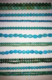 Semi Precious Stone Blue Turquoise Crystal Loose Bead